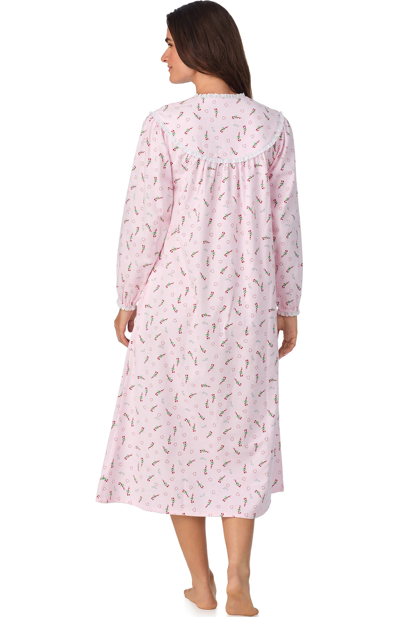 Candy Canes Flannel Gown - Image 4