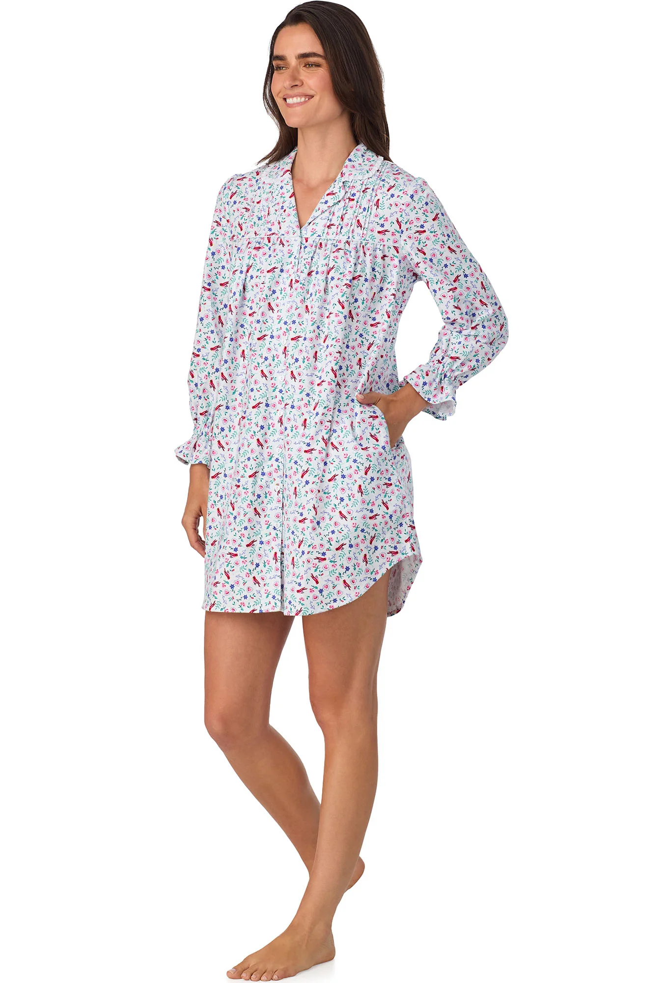 New Cardinal Flannel Nightshirt - Image 4