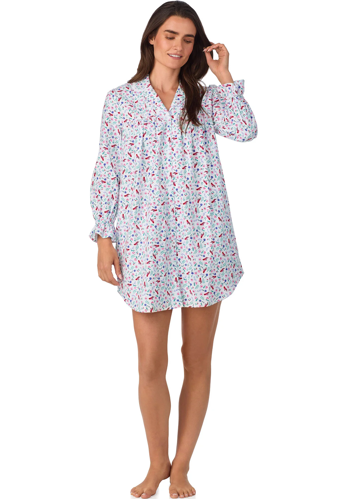 New Cardinal Flannel Nightshirt - Image 5
