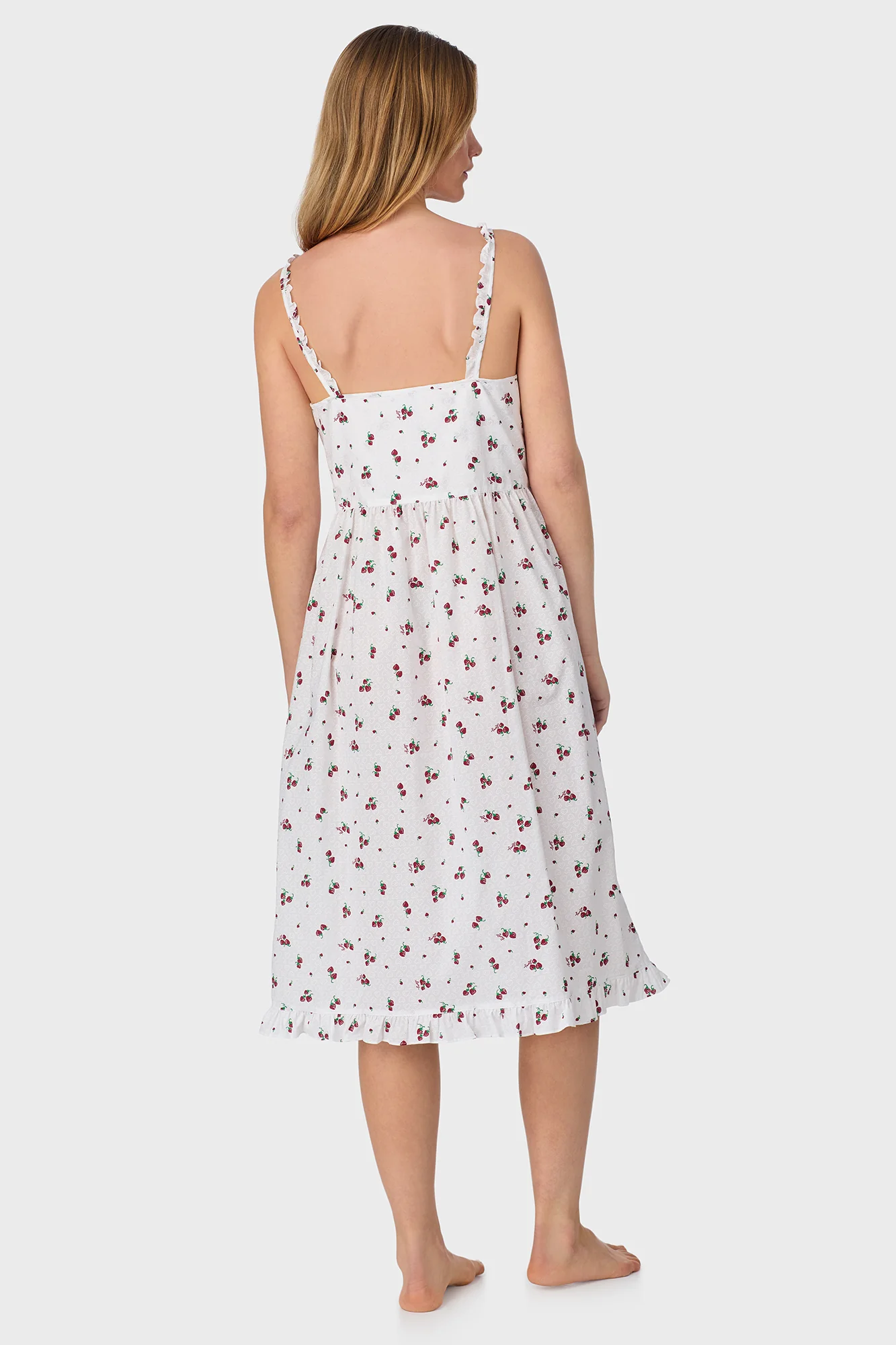 Strawberry Jubilee Cotton Lawn Sundress - Image 5